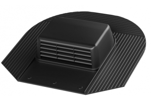 Вентиль кровельный Vilpe Huopa/harja KTV черный