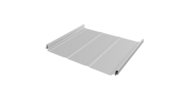 Кликфальц Pro Line Grand Line 0,45 Drap TX с пленкой на замках RAL 7047 телегрей 4