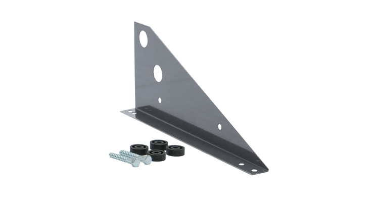 Кронштейн снегозадержателя универсальный Optima RAL 9006