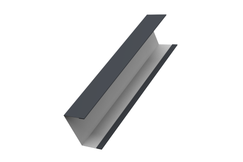 Крышка жалюзи Milan, Tokyo для калиток, ворот 0,45 Drap RAL 7024 мокрый асфальт (2м)